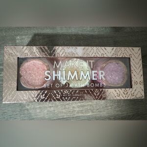 Pink Sky Make It Shimmer Bath Bomb Set - Pink, Yellow, Purple